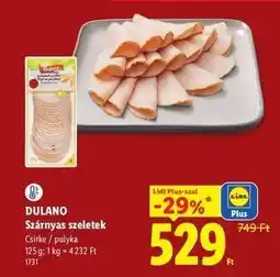 Lidl DULANO Szárnyas szeletek ajánlat
