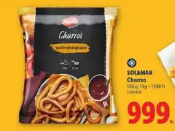Lidl SOL&MAR Churros ajánlat