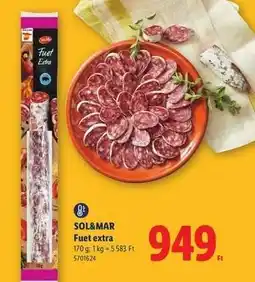 Lidl SOL&MAR ajánlat