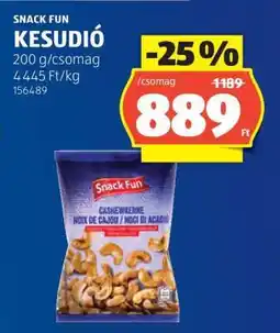 ALDI Snack Fun Kesudió ajánlat