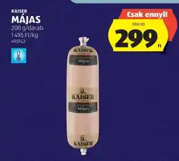 ALDI KAISER Májas ajánlat