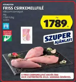 ALDI Friss csirkemellfilé ajánlat