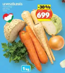ALDI Leveszöldség ajánlat