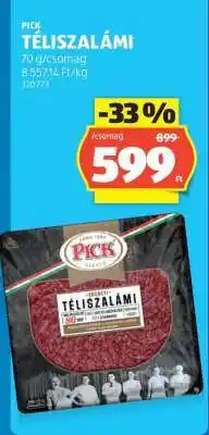 ALDI PICK Téliszalámi ajánlat