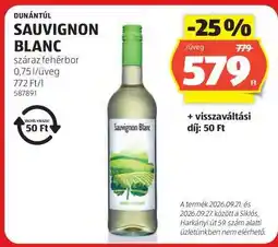 ALDI Dunántúl Sauvignon Blanc ajánlat