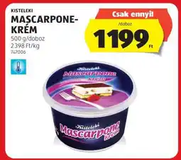 ALDI Kisteleki Mascarpone krém ajánlat