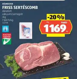 ALDI Friss sertéscomb ajánlat