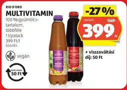 ALDI Rio D'Oro Multivitamin ajánlat