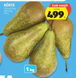 ALDI Körte ajánlat