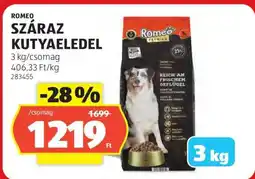 ALDI Romeo Száraz Kutyaeledel ajánlat