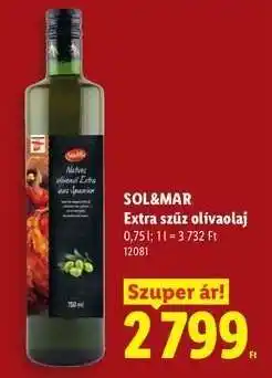 Lidl SOL&MAR ajánlat