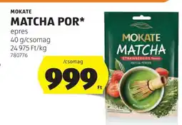 ALDI MOKATE MATCHA POR ajánlat