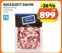 ALDI Kockázott Bacon ajánlat