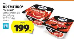 ALDI MILLI KRÉMTÚRÓ Rém túró ajánlat