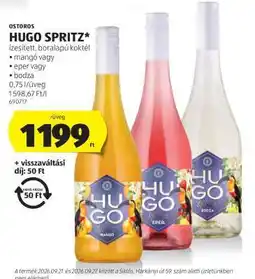 ALDI Ostoros Hugo Spritz ajánlat