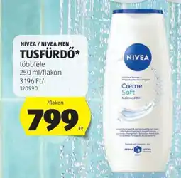 ALDI Nivea/Nivea MEN tusfürdő ajánlat