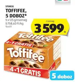 ALDI STORCK TOFFIFEE, 5 DOBOZ ajánlat