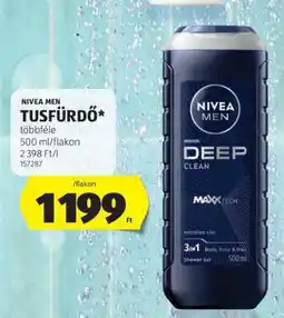 ALDI NIVEA MEN Tusfürdő ajánlat