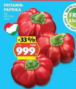 ALDI Pritamin Paprika ajánlat