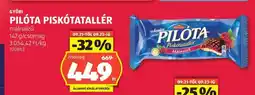 ALDI Győri Pilóta piskótatallér ajánlat