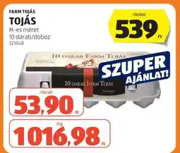 ALDI FARM TOJÁS TOJÁS ajánlat