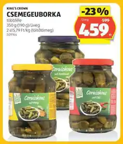 ALDI KING'S CROWN CSEMEGEUBORKA ajánlat