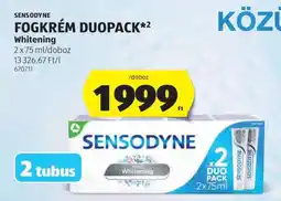 ALDI SENSODYNE FOGKRÉM DUOPACK*2 Whitening ajánlat