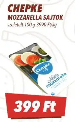 CBA Chepke mozzarella sajtok ajánlat
