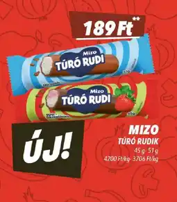CBA Mizo túró rudik ajánlat