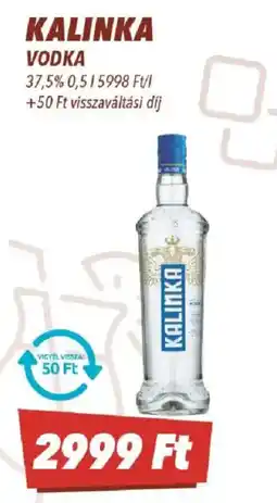 CBA Kalinka vodka ajánlat
