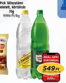 Real Schweppes indian tonic ajánlat