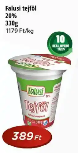 Real Falusi tejföl 20% ajánlat