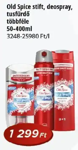 Real Old Spice stift, deospray ajánlat