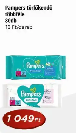 Real Pampers törölőkendő ajánlat