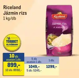 Metro Riceland Jázmin rizs ajánlat