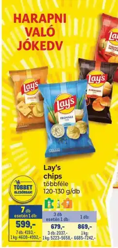 Metro Lay's chips ajánlat