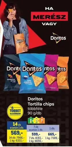 Metro Doritos tortilla chips ajánlat