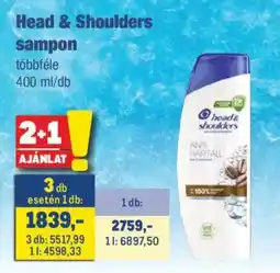 Metro head & shoulders sampon ajánlat