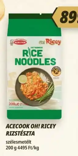 Príma acecook oh! ricey rizstészta ajánlat