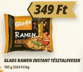 Glads ramen instant tészta