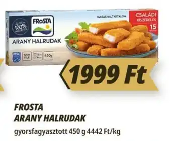 Frosta arany halrudak
