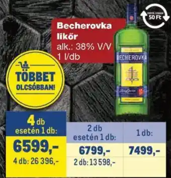Becherovka likör