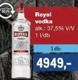 Metro Royal vodka ajánlat
