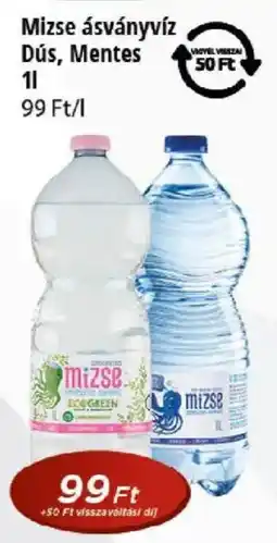Real Mizse ásványvíz ajánlat