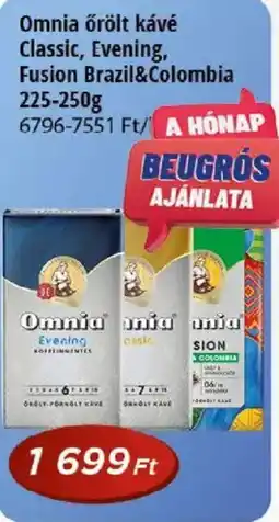Real Omnia őrült kávé ajánlat