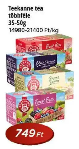 Real Teekanne tea ajánlat