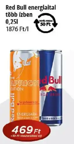 Real Red Bull energiailtal ajánlat