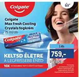 Metro Colgate Max Fresh Cooling Crystals fogkrém ajánlat