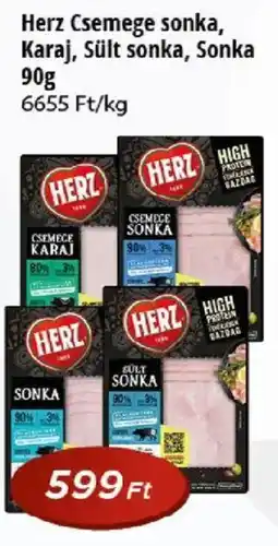 Real Herz csemege sonka, karaj, sült sonka, sonka ajánlat
