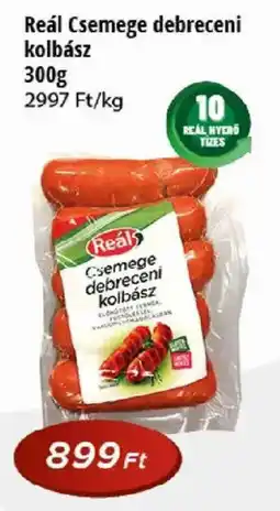 Real Reál csemege debreceni kolbász ajánlat